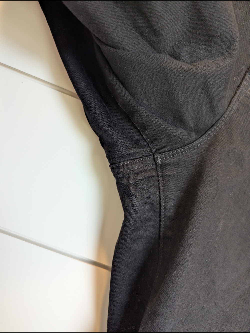 J. Crew Wide Leg Full Length Jeans Black Size 31 All Day Stretch - Picture 5 of 11